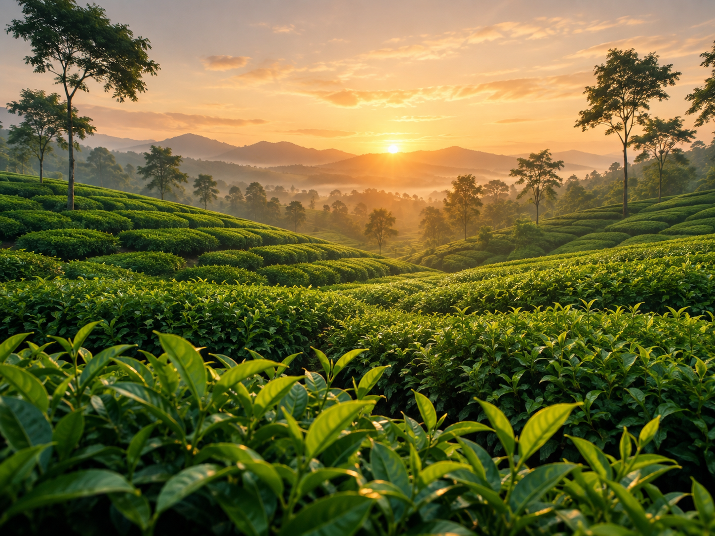 Assam tea garden